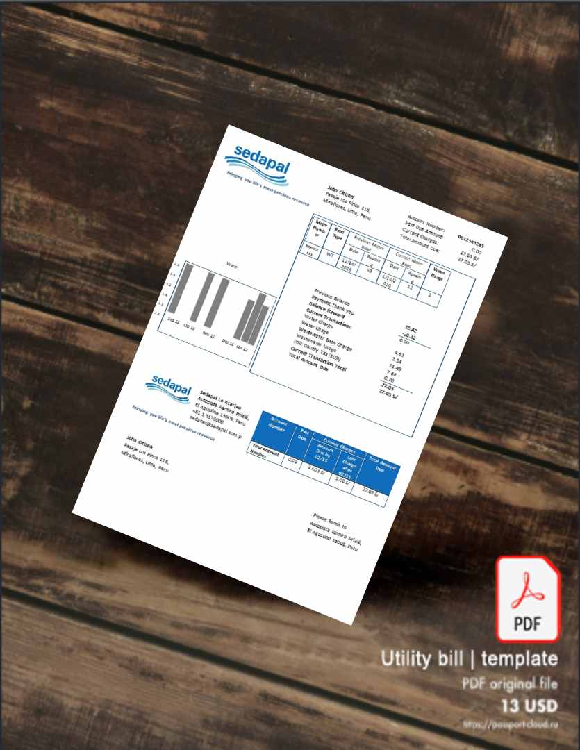 Utility bill | Albanian Power | Albania